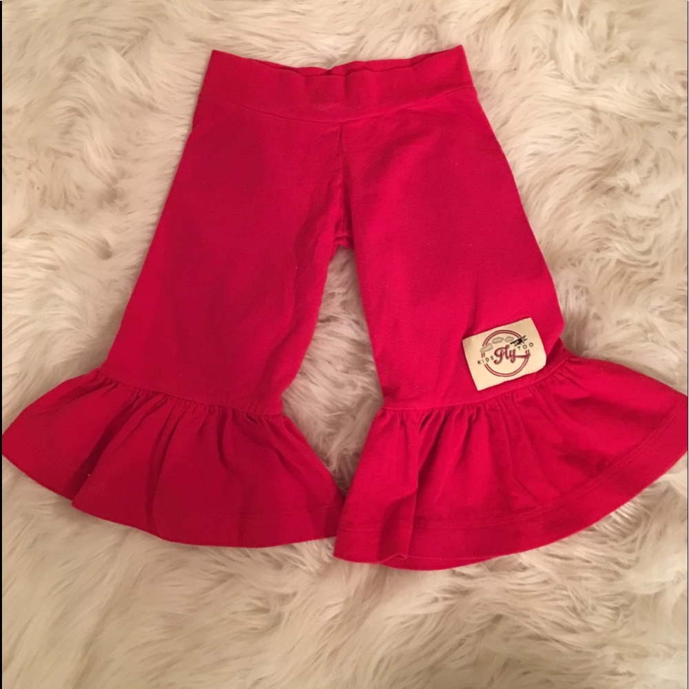 Toddler ruffle pants!